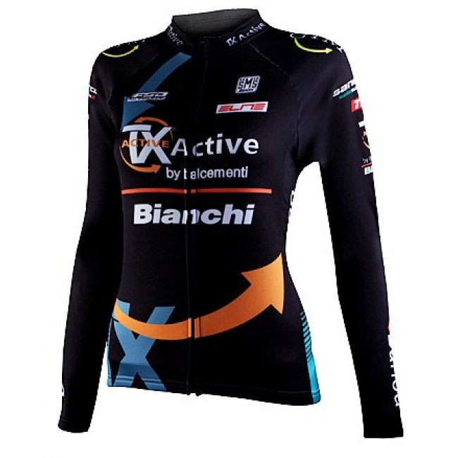 2012 Damen bianchi Fahrradtrikot Langarm HAJN947 2012 Damen bianchi Fahrradtrikot Langarm HAJN947