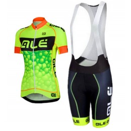 2015 ALE Damen Grün Fahrradbekleidung Satz Fahrradtrikot Kurzarm Trikot und Kurz Trägerhose IXIQ835 2015 ALE Damen Grün Fahrradbekleidung Satz Fahrradtrikot Kurzarm Trikot und Kurz Trägerhose IXIQ835