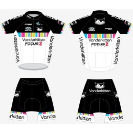2012 Damen vanderkitten Radbekleidung Radtrikot Kurzarm und Fahrradhosen Kurz JFEE893