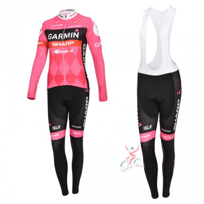 2012 Damen Garmin Cycling Jersey Long Sleeve and Cycling Bib Pants JXOC794 2012 Damen Garmin Cycling Jersey Long Sleeve and Cycling Bib Pants JXOC794