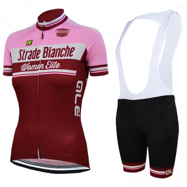 2015 Damen STRADE BIANCHE Fahrradbekleidung Satz Fahrradtrikot Kurzarm Trikot und Kurz Trägerhose KNMF608 2015 Damen STRADE BIANCHE Fahrradbekleidung Satz Fahrradtrikot Kurzarm Trikot und Kurz Trägerhose KNMF608