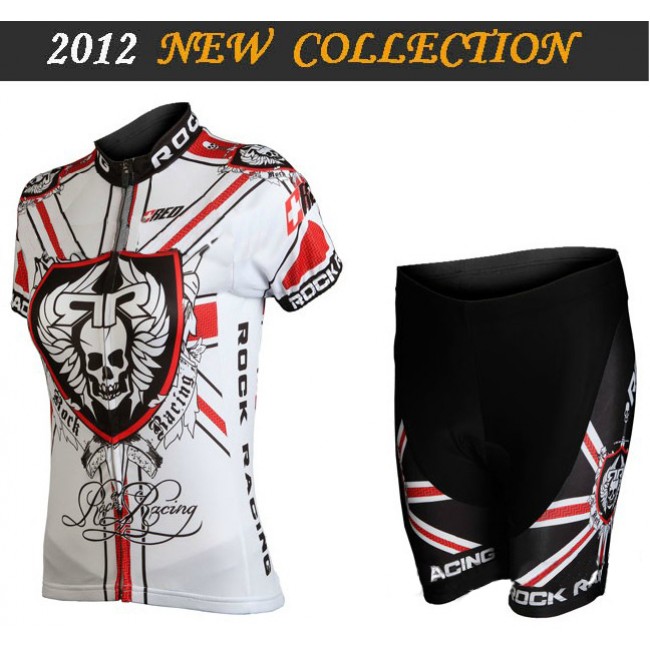 2012 Damen rock racing Radbekleidung Radtrikot Kurzarm und Fahrradhosen Kurz RFYJ142 2012 Damen rock racing Radbekleidung Radtrikot Kurzarm und Fahrradhosen Kurz RFYJ142