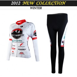 2012 Damen rocky Cycling Fahrradbekleidung Radtrikot Satz Langarm und Lange Fahrradhose WQJQ608 2012 Damen rocky Cycling Fahrradbekleidung Radtrikot Satz Langarm und Lange Fahrradhose WQJQ608