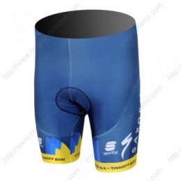 2013 Saxo Bank Tinkoff Pro Team Kurz Radhose Blau Gelb IMLJ292 2013 Saxo Bank Tinkoff Pro Team Kurz Radhose Blau Gelb IMLJ292