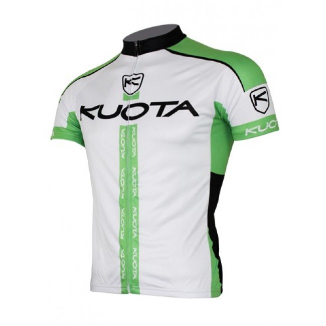 2013 KUOTA Radtrikot Kurzarm Weiß Grün BOPY395 2013 KUOTA Radtrikot Kurzarm Weiß Grün BOPY395