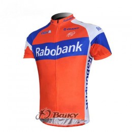 Rabobank Pro Team Radtrikot Kurzarm Orange Blau EBTF166 Rabobank Pro Team Radtrikot Kurzarm Orange Blau EBTF166