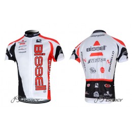 2012 Bissell Radtrikot KurzarmWeiß Schwarz GHKM112 2012 Bissell Radtrikot KurzarmWeiß Schwarz GHKM112