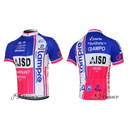 2012 Lampre ISD Radtrikot Kurzarm Weiß Blau Rosa HHUC756