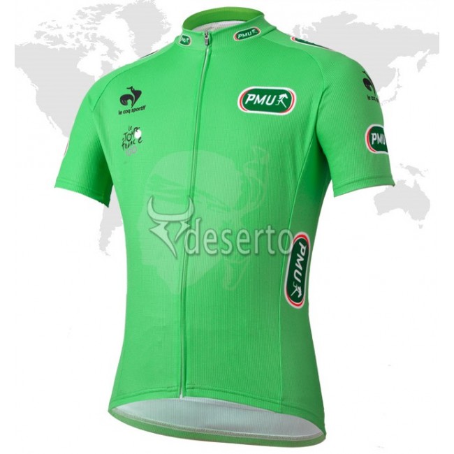 Tour de France Grünes Trikot Radtrikot Kurzarm KJMX409 Tour de France Grünes Trikot Radtrikot Kurzarm KJMX409