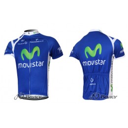 2012 Movistar Radtrikot Kurzarm Blau TPNY818 2012 Movistar Radtrikot Kurzarm Blau TPNY818