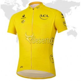 Tour de France le coq sportif Gelbes Trikot Radtrikot Kurzarm VKGF552 Tour de France le coq sportif Gelbes Trikot Radtrikot Kurzarm VKGF552