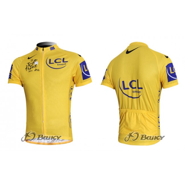 2011 Tour de France Radtrikot Kurzarm Gelbes Trikot YMDN627 2011 Tour de France Radtrikot Kurzarm Gelbes Trikot YMDN627