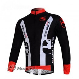 Giordana Pro Team Fahrradtrikot Langarm Schwarz Weiß EXMB385 Giordana Pro Team Fahrradtrikot Langarm Schwarz Weiß EXMB385