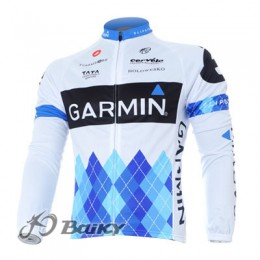 Garmin Barracuda Pro Team Fahrradtrikot Langarm Weiß VUSH272 Garmin Barracuda Pro Team Fahrradtrikot Langarm Weiß VUSH272