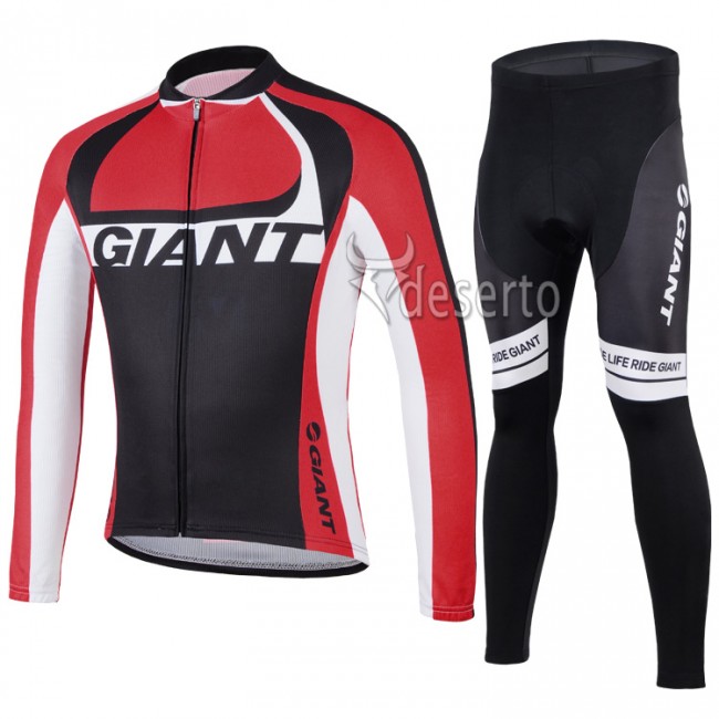 2014 Giant Radbekleidung Satz Fahrradtrikot Langarm und Lang Radhose Rot EDQU146 2014 Giant Radbekleidung Satz Fahrradtrikot Langarm und Lang Radhose Rot EDQU146