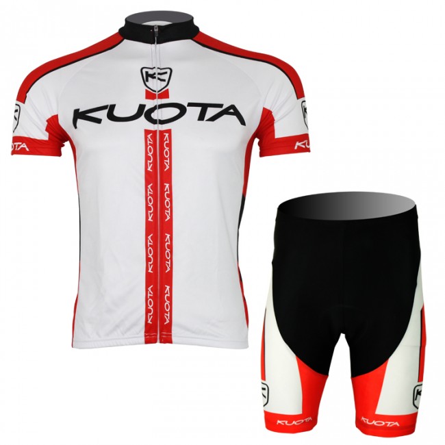 2013 KUOTA Radtrikot Kurzarm und Kurz Radhose Kits Weiß Rot GEAV372 2013 KUOTA Radtrikot Kurzarm und Kurz Radhose Kits Weiß Rot GEAV372