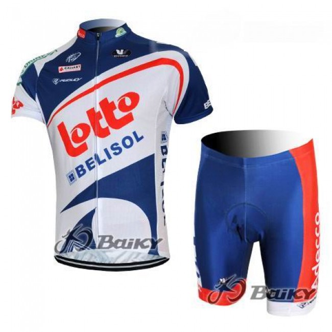 2012 Lotto Belisol Radbekleidung Radtrikot Kurzarm und Fahrradhosen Kurz Weiß Blau MJAG239 2012 Lotto Belisol Radbekleidung Radtrikot Kurzarm und Fahrradhosen Kurz Weiß Blau MJAG239