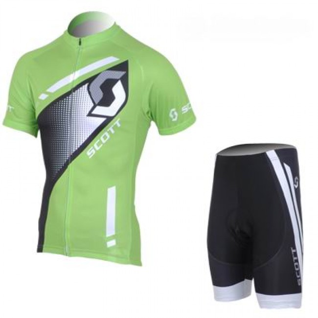 2013 Scott Racing Radtrikot Kurzarm und Kurz Radhose Kits Grün Schwarz NUSK447 2013 Scott Racing Radtrikot Kurzarm und Kurz Radhose Kits Grün Schwarz NUSK447