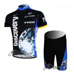 Discovery Channel Trek Pro Team Radtrikot Kurzarm Kurz Radhose Kits Schwarz Blau TGIM873 Discovery Channel Trek Pro Team Radtrikot Kurzarm Kurz Radhose Kits Schwarz Blau TGIM873