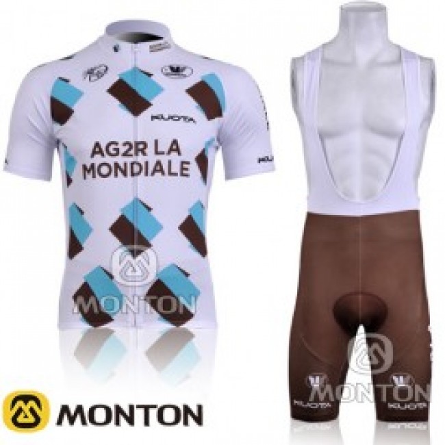 Ag2r La Mondiale Radtrikot Kurzarm Kurz Trägerhose Kits IIMQ115 Ag2r La Mondiale Radtrikot Kurzarm Kurz Trägerhose Kits IIMQ115