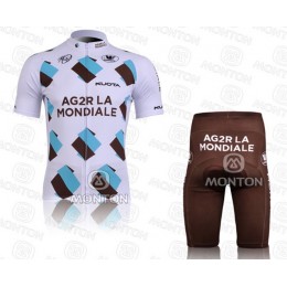 Ag2r La Mondiale Radtrikot Kurzarm Kurz Radhose Kits VWQY728