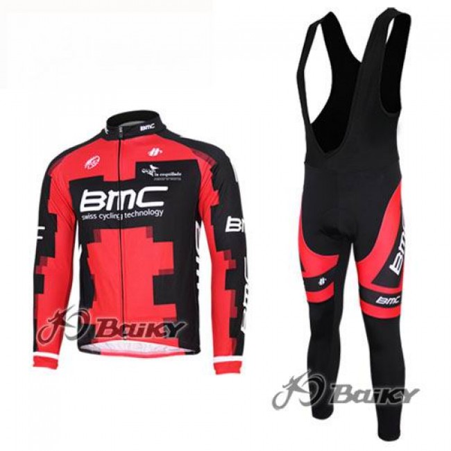 BMC Racing Pro Team Fahrradbekleidung Radtrikot Satz Langarm und Lange Trägerhose Rot SGYN830 BMC Racing Pro Team Fahrradbekleidung Radtrikot Satz Langarm und Lange Trägerhose Rot SGYN830