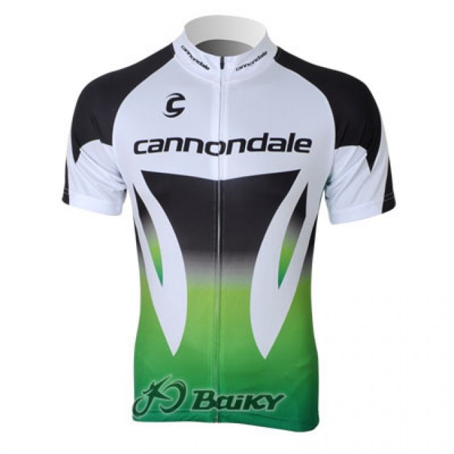 Cannondale Radtrikot Kurzarm Weiß Schwarz Grün OJZM654 Cannondale Radtrikot Kurzarm Weiß Schwarz Grün OJZM654
