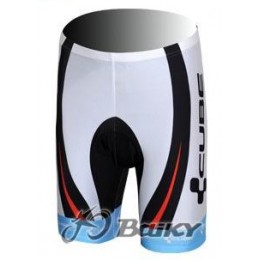 Cube Fintro Pro Team Kurz Radhose Weiß Rot NLJG155