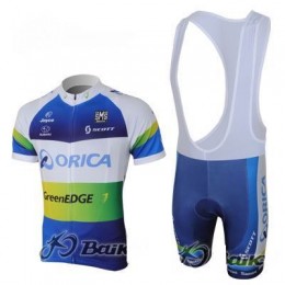 2013 Green Edge ORICA Fahrradbekleidung Satz Fahrradtrikot Kurzarm Trikot und Kurz Trägerhose Blau IJFX361 2013 Green Edge ORICA Fahrradbekleidung Satz Fahrradtrikot Kurzarm Trikot und Kurz Trägerhose Blau IJFX361