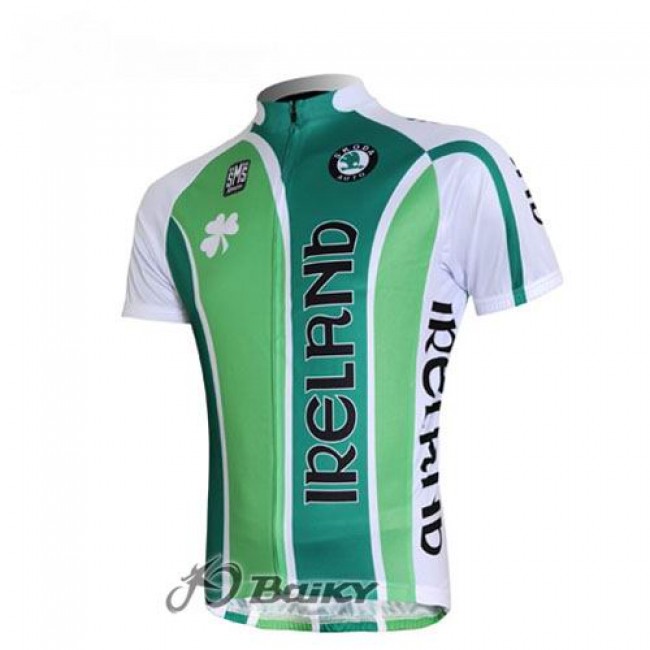 Irland Pro Team Radtrikot Kurzarm Grün RAMF494 Irland Pro Team Radtrikot Kurzarm Grün RAMF494