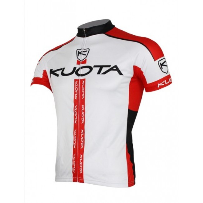 2013 KUOTA Radtrikot Kurzarm Weiß Rot LHUK209 2013 KUOTA Radtrikot Kurzarm Weiß Rot LHUK209