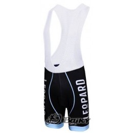 Leopard Trek Pro Team Lang Trägerhose Schwarz Blau Weiß SUOR498