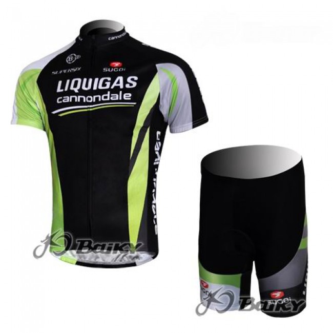 Liquigas Cannondale Pro Team Radbekleidung Radtrikot Kurzarm und Fahrradhosen Kurz Schwarz Grün TNMI963 Liquigas Cannondale Pro Team Radbekleidung Radtrikot Kurzarm und Fahrradhosen Kurz Schwarz Grün TNMI963