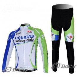 Liquigas Cannondale Pro Team Fahrradbekleidung Radtrikot Satz Langarm und Lange Fahrradhose Grün Weiß UGTE628 Liquigas Cannondale Pro Team Fahrradbekleidung Radtrikot Satz Langarm und Lange Fahrradhose Grün Weiß UGTE628