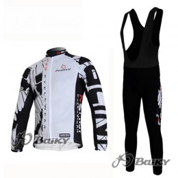 Nalini Pro Team Fahrradbekleidung Radtrikot Satz Langarm und Lange Trägerhose Weiß Schwarz TABZ920 Nalini Pro Team Fahrradbekleidung Radtrikot Satz Langarm und Lange Trägerhose Weiß Schwarz TABZ920