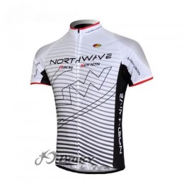 Northwave Pro Team Radtrikot Kurzarm Weiß MCYS958