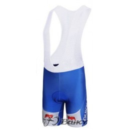 Omega Pharma-Quick Step innergetic Kurz Trägerhose Blau Weiß WLZT449