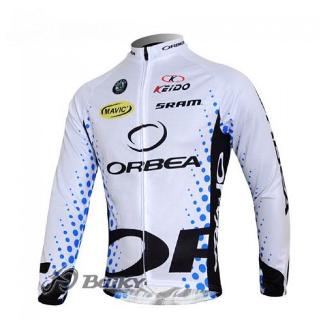 Orbea Pro Team Fahrradtrikot Langarm Weiß NENH796 Orbea Pro Team Fahrradtrikot Langarm Weiß NENH796