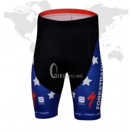 2013 Saxo Bank Tinkoff USA Champion Kurz Radhose Blau Weiß Rot RTIQ503