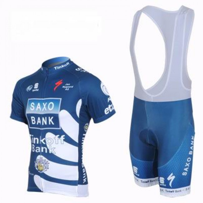 2013 Saxo Bank Tinkoff Pro Team Fahrradbekleidung Satz Fahrradtrikot Kurzarm Trikot und Kurz Trägerhose Dunkel Blau XJTJ326 2013 Saxo Bank Tinkoff Pro Team Fahrradbekleidung Satz Fahrradtrikot Kurzarm Trikot und Kurz Trägerhose Dunkel Blau XJTJ326