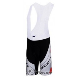 Scott Racing Team Kurz Trägerhose Weiß Rot LZDA690 Scott Racing Team Kurz Trägerhose Weiß Rot LZDA690