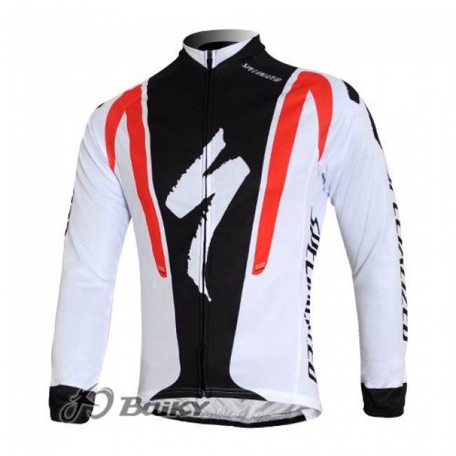 Specialized Pro Team S-Works Fahrradtrikot Langarm Weiß Schwarz Rot YHTB492 Specialized Pro Team S-Works Fahrradtrikot Langarm Weiß Schwarz Rot YHTB492