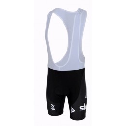 Team Sky UCI Kurz Trägerhose Schwarz Weiß 2013 WEGW215