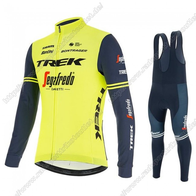Profiteams Trek Segafredo 2021 Radsport Fahrradbekleidung Trikot Langarm+Lang Trägerhose Gelb YBPHP Profiteams Trek Segafredo 2021 Radsport Fahrradbekleidung Trikot Langarm+Lang Trägerhose Gelb YBPHP