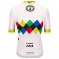 Bekleidung Herren Santini UCI Gravel Weltmeisterschaft trikot Flandern 2024-Weiss Bekleidung Herren Santini UCI Gravel Weltmeisterschaft trikot Flandern 2024-Weiss