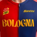 Bekleidung Herren Santini Tour de France 2024 trikot-Bologna Bekleidung Herren Santini Tour de France 2024 trikot-Bologna