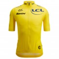 Bekleidung Herren Gelbes Trikot Tour de France 2024 Fan Linie Bekleidung Herren Gelbes Trikot Tour de France 2024 Fan Linie