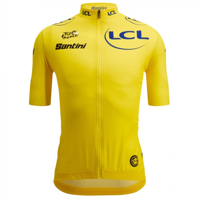 Bekleidung Herren Gelbes Trikot Tour de France 2024 Fan Linie Bekleidung Herren Gelbes Trikot Tour de France 2024 Fan Linie