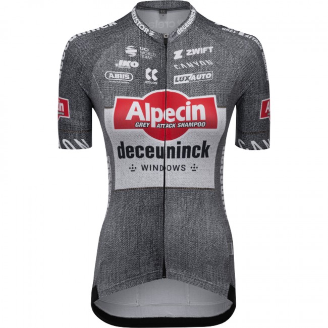 Bekleidung Damen Kalas Alpecin Deceuninck 2024 frau trikot-TDF Bekleidung Damen Kalas Alpecin Deceuninck 2024 frau trikot-TDF