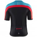 Bekleidung Herren Craft Velo Trikot-Schwarz Rot Blau Bekleidung Herren Craft Velo Trikot-Schwarz Rot Blau